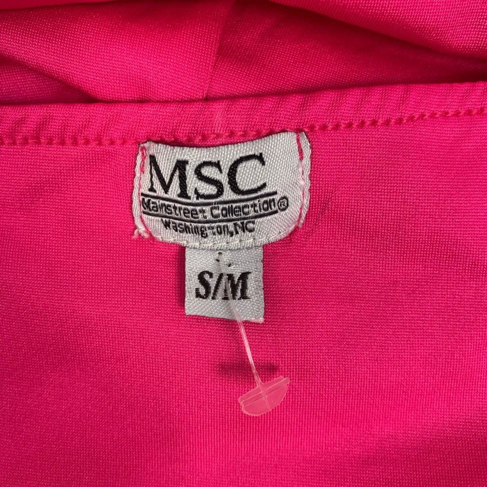 MSC Pull On Stretch Skirt NWOT Pink S M Pull On Casual - Picture 3 of 3
